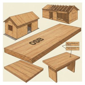 کاربرد ورق OSB (تخته OSB)